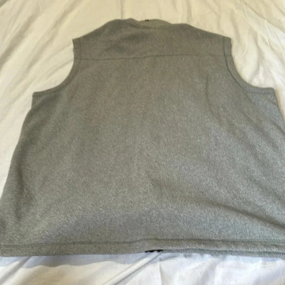 Polo Ralph Lauren Gray Full Zip Fleece Vest size XL - Picture 6 of 6